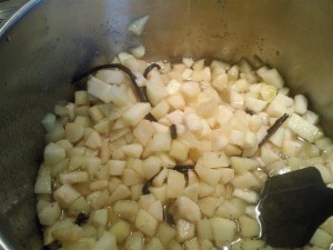 Pear and Vanilla Jam